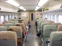 なすの250号座席